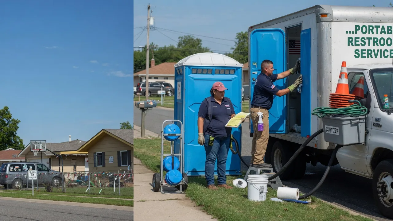 Portable Toilet Rental in Wayne, IL near me